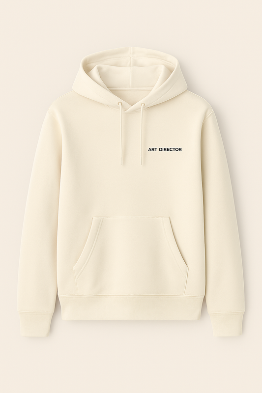 Oversized Hoodie — Bright Beige