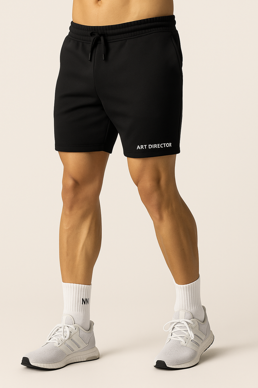 Oversized Shorts — Black
