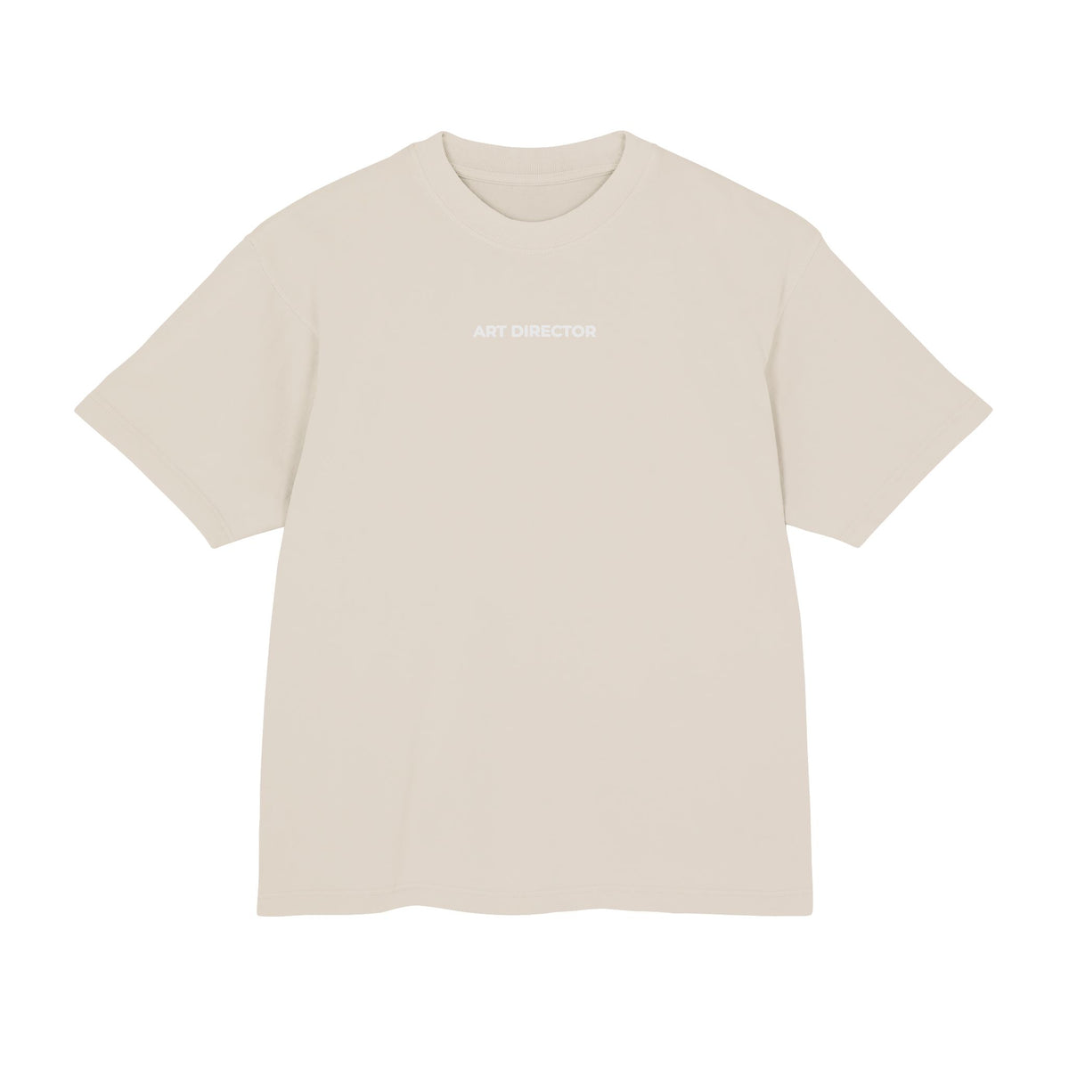 ART DIRECTOR Back Print Tee — Black / French Oak