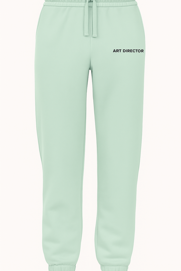 Cotton Candy Sweatpants — Light Green
