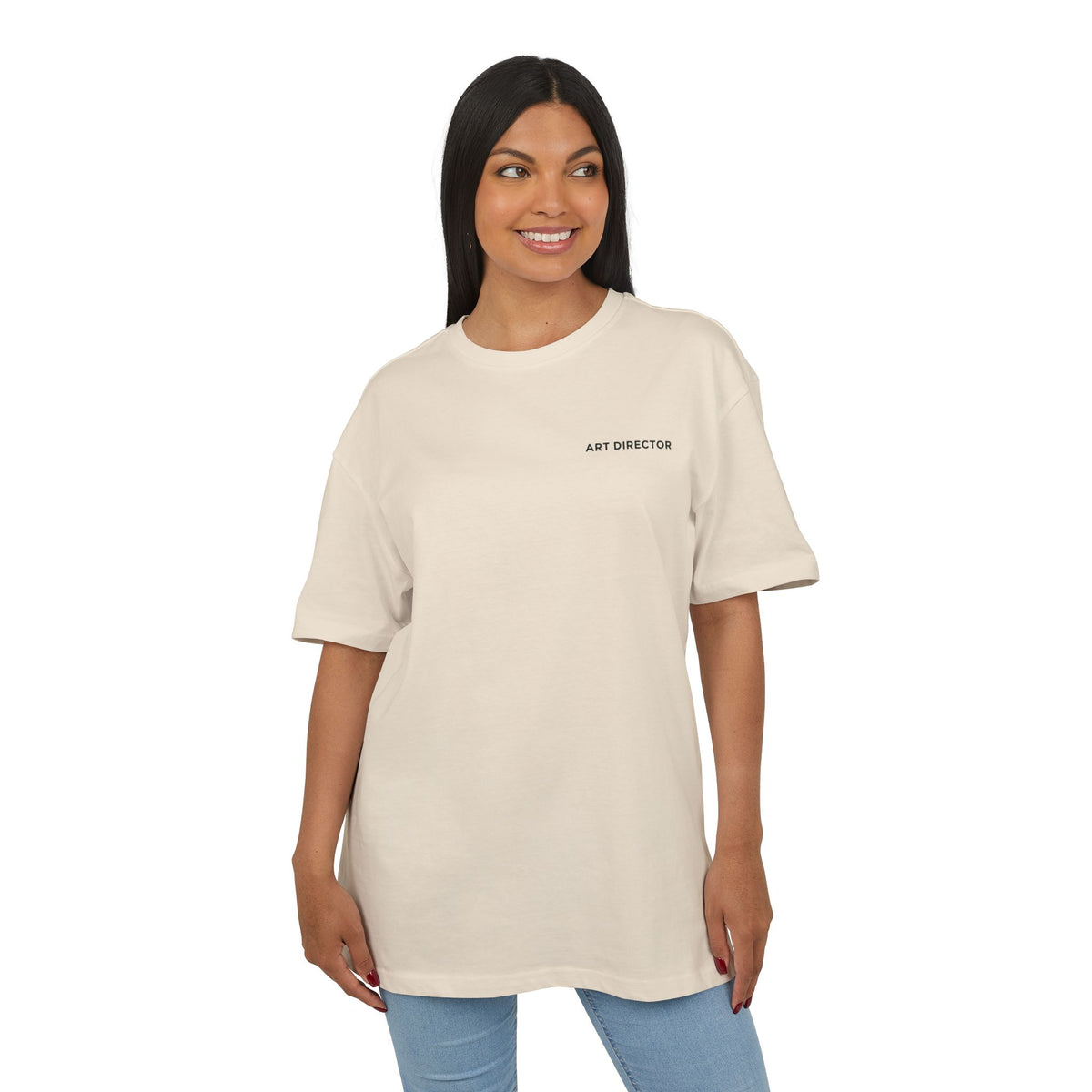 Heavy Oversize Tee — Sand