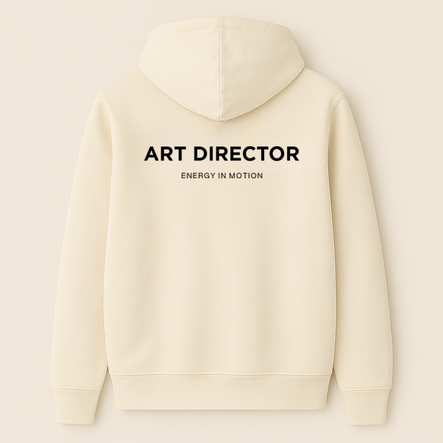 Oversized Hoodie — Bright Beige