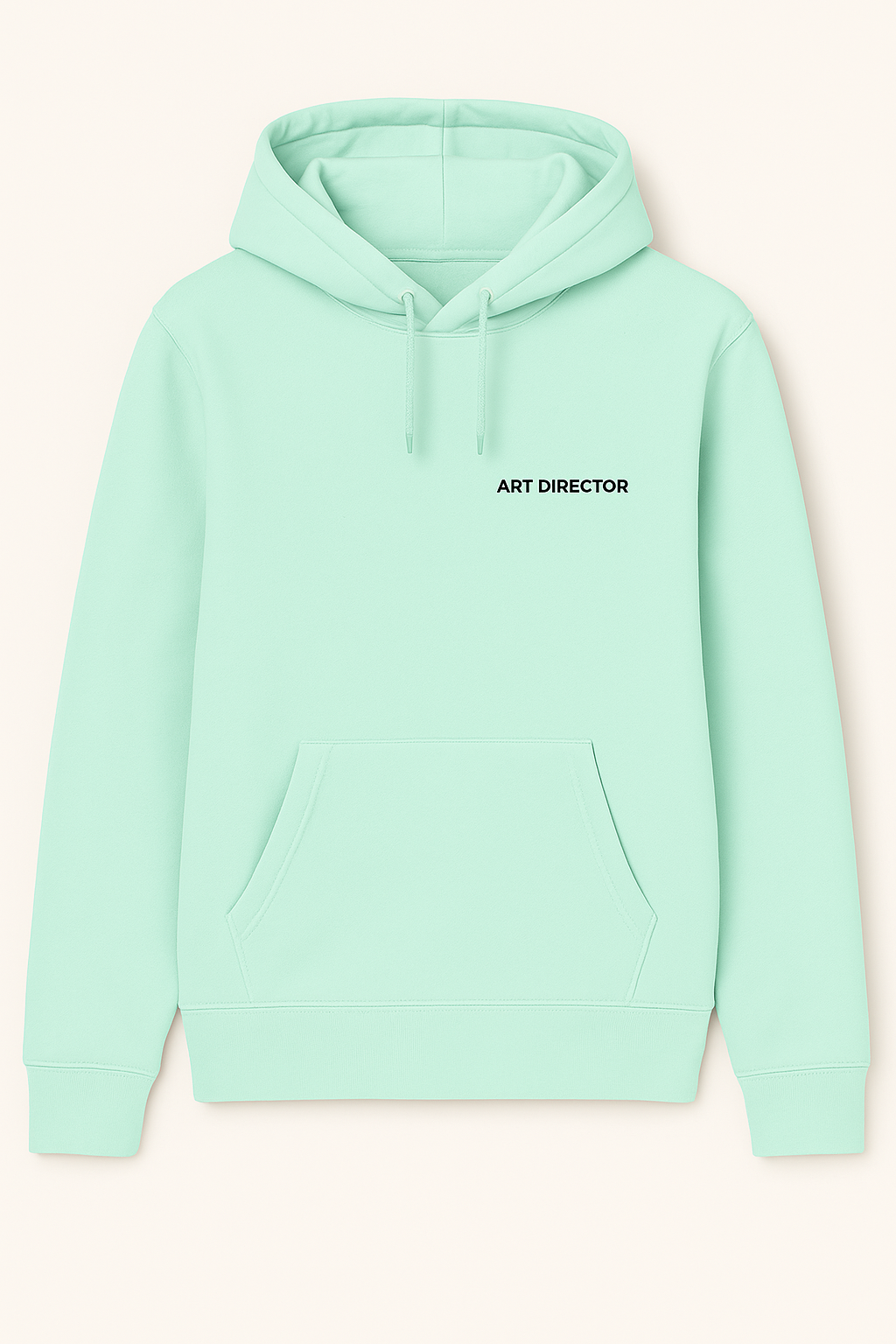 Oversized Hoodie — Cotton Candy Light Green