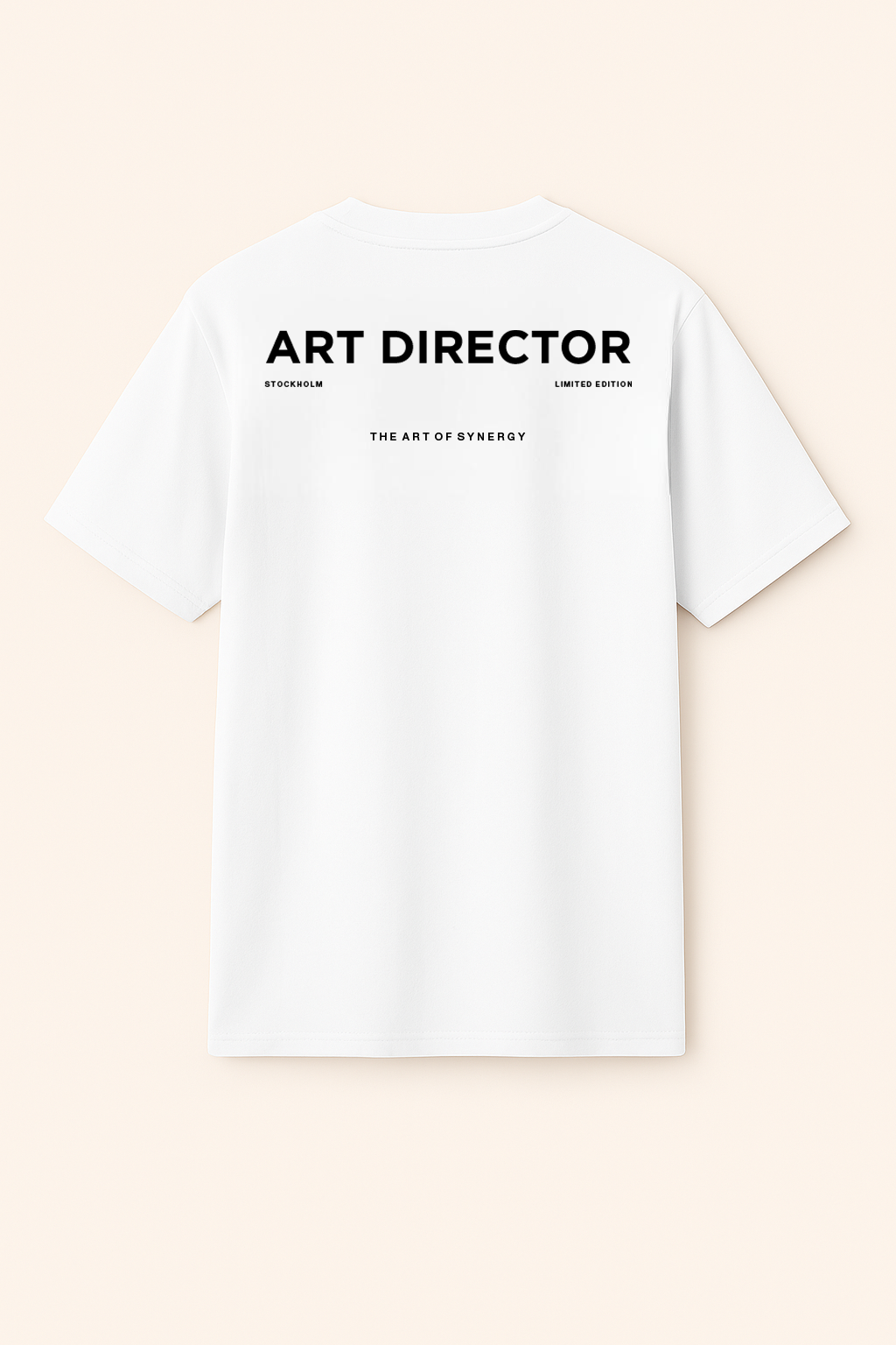 White SYNERGY ART DIRECTOR T-shirt